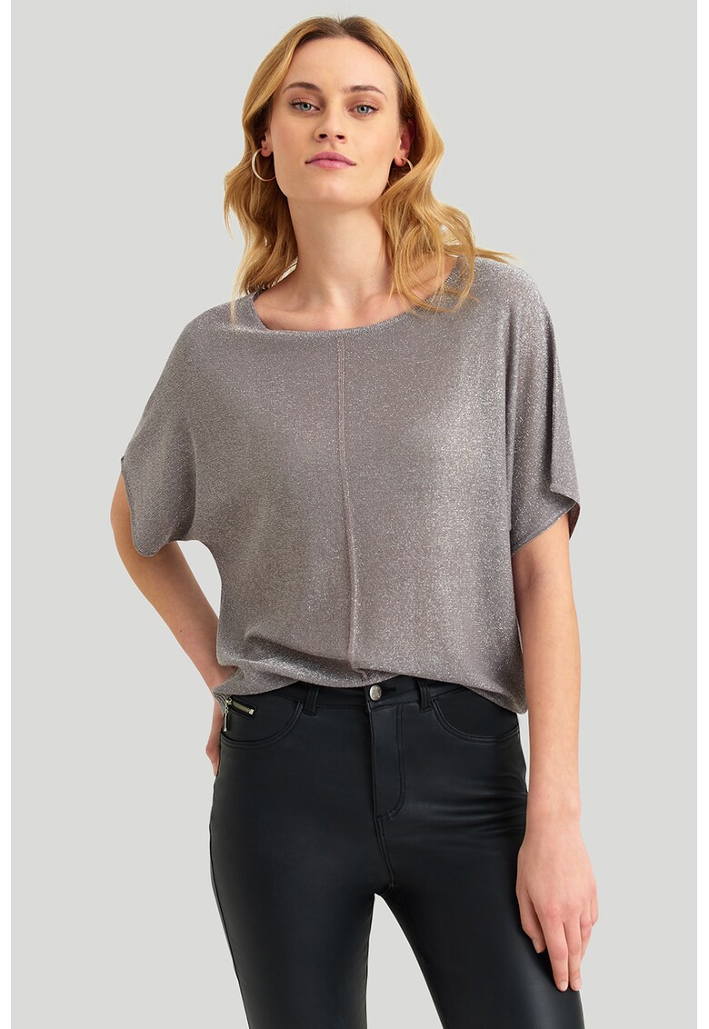 Bluza stralucitoare vaporoasa