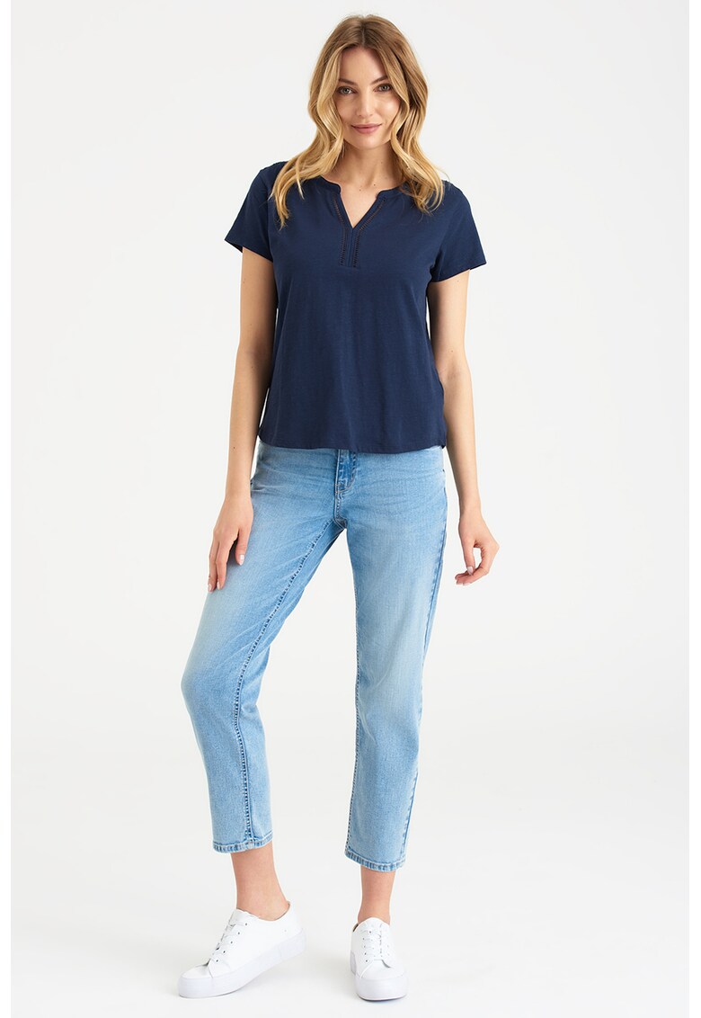 Tricou din amestec de modal cu imprimeu