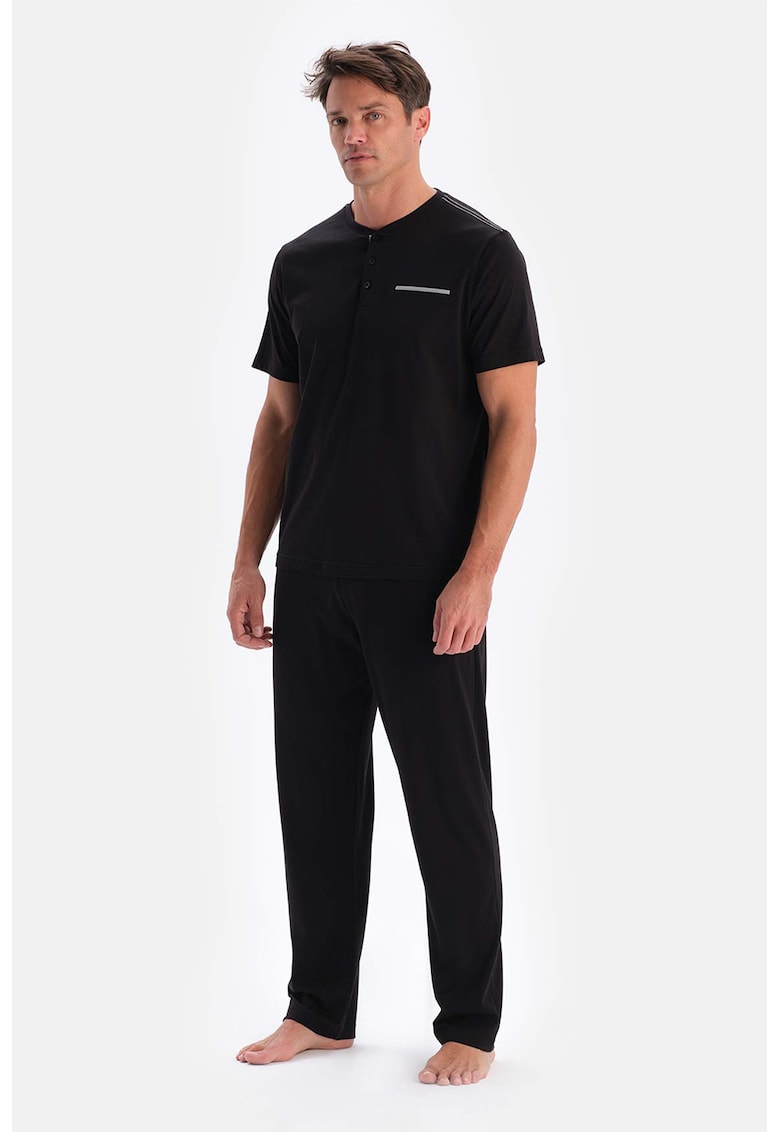 Pijama uni din amestec de modal
