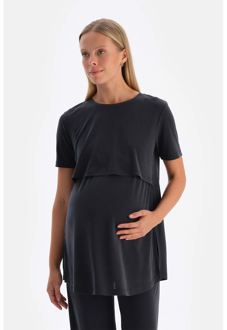 Tricou din amestec de modal pentru gravide
