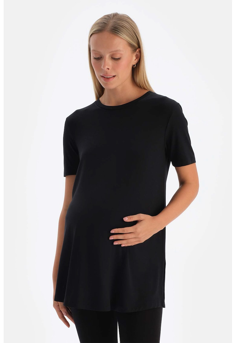 Tricou cu slituri laterale - pentru gravide