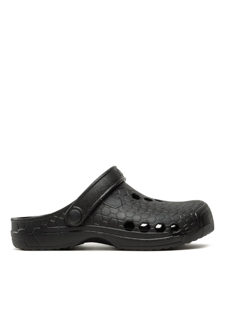 Saboti unisex - 303525811 - Negru - Cauciuc