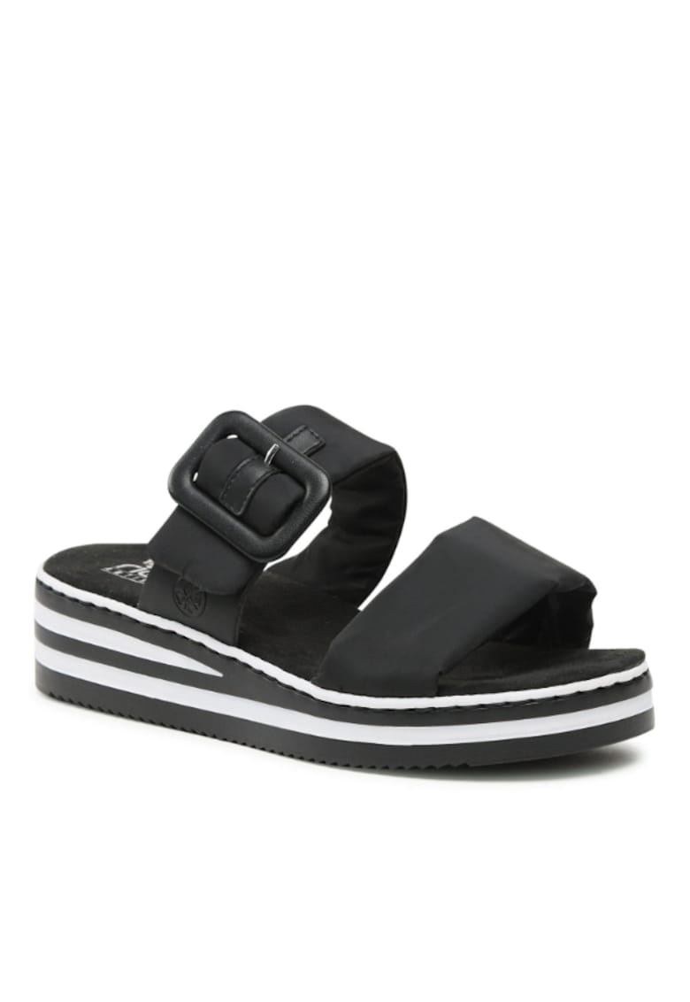 Papuci dama - 302069484 - Negru - Textil - Negru