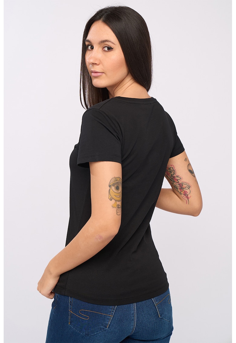 Tricou din bumbac cu imprimeu logo