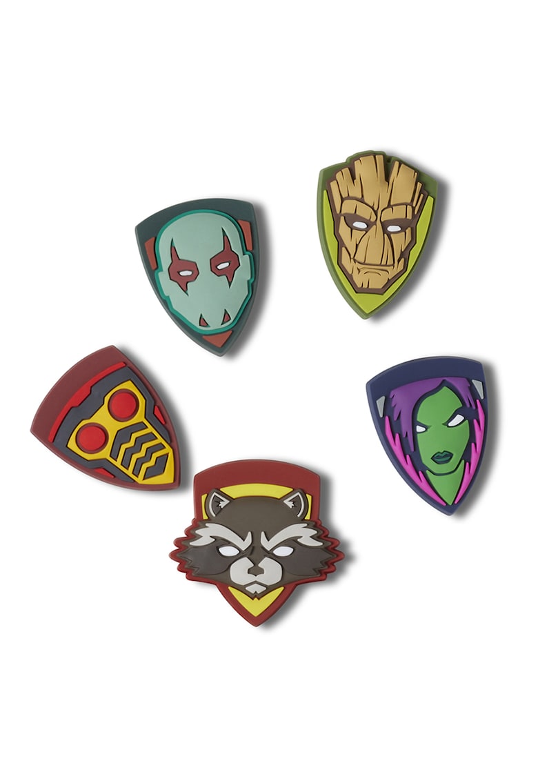 Set de talismane Guardians of the Galaxy Jibbitz™ - 5 piese