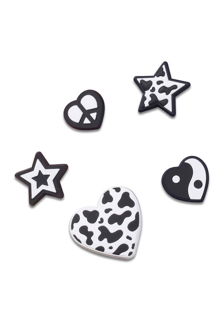 Set de talismane de cauciuc pentru saboti Jibbitz - 5 piese