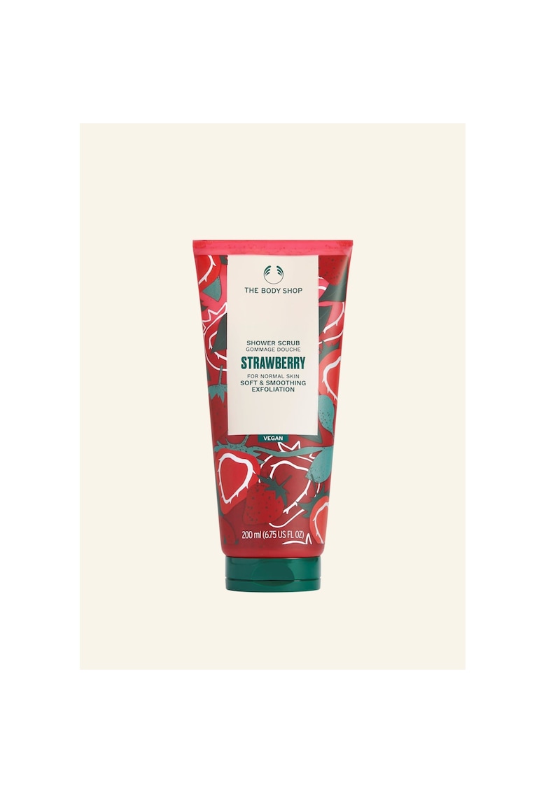 Gel exfoliant pentru corp Strawberry 200 ml