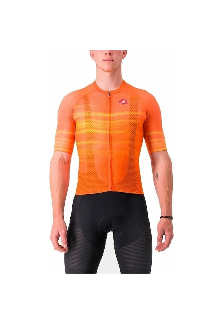 Tricou sport barbati - Poliester - Portocaliu