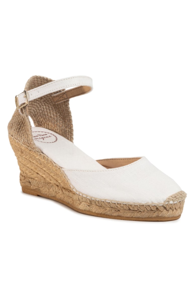 Espadrile dama -  206596246 - Alb - Textil