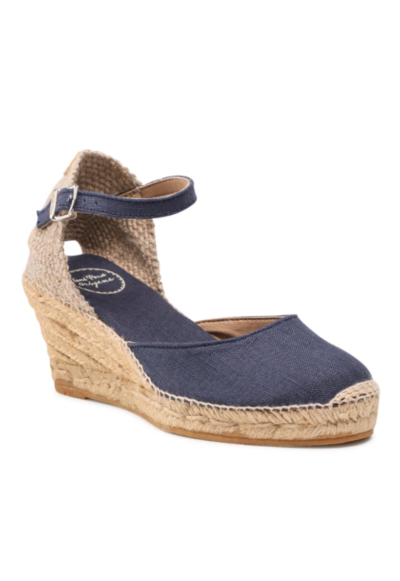 Toni Pons Espadrile dama - 300193525 - Albastru - Textil -