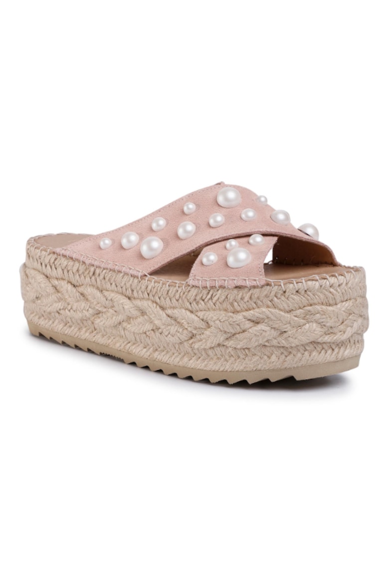 Espadrile dama  Piele naturala/Piele intoarsa - 206786227