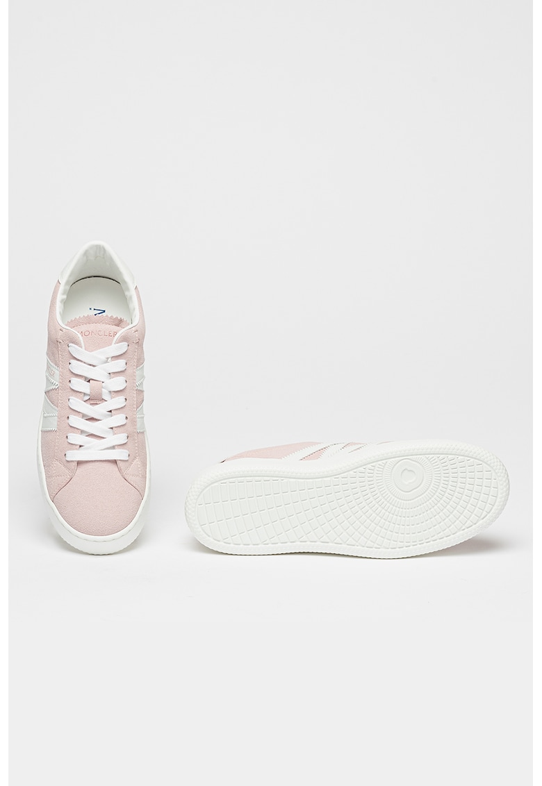 Pantofi sport de piele si piele intoarsa Monaco