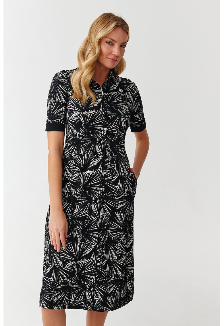 Rochie-camasa cu buzunare laterale Joice