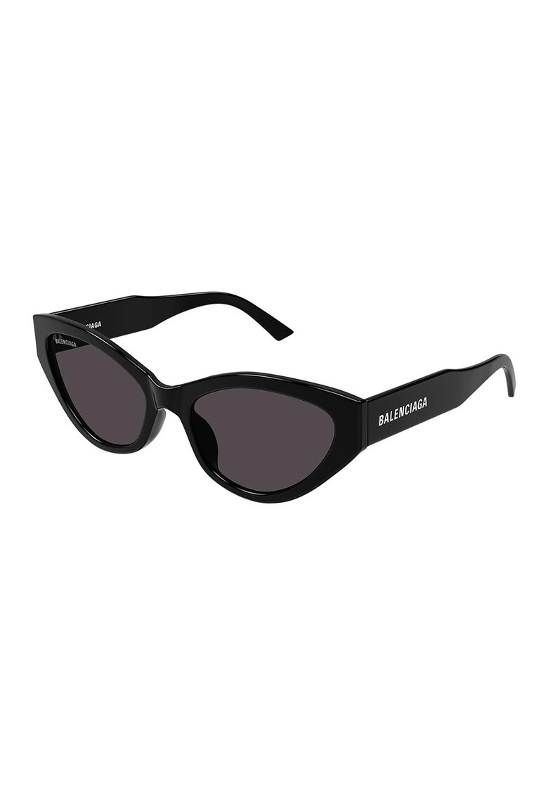 Ochelari de soare cat-eye cu lentile uni