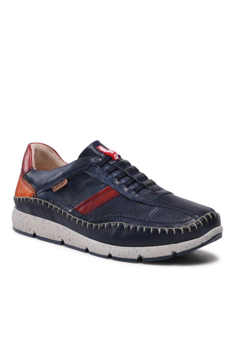 Pantofi barbati - 301912897 - Albastru - Piele intoarsa - Albastru