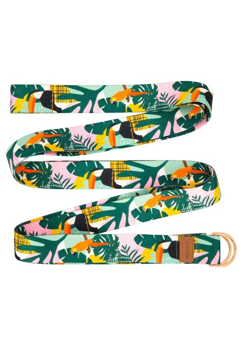 Curea de yoga - Bumbac - 300cm - Multicolor