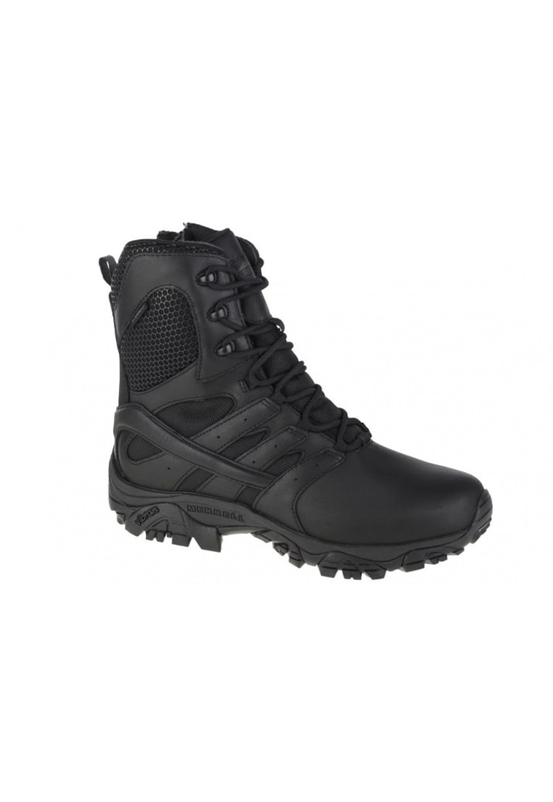 Merrell Ghete sport barbati - Piele/Textil - MOAB 2 8'' Response WP - Negru -