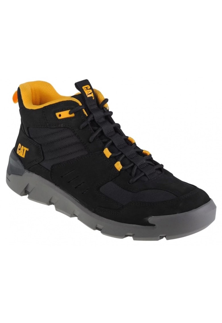 Ghete barbati Crail Sport Mid - piele nabuc/nailon - negru - Negru