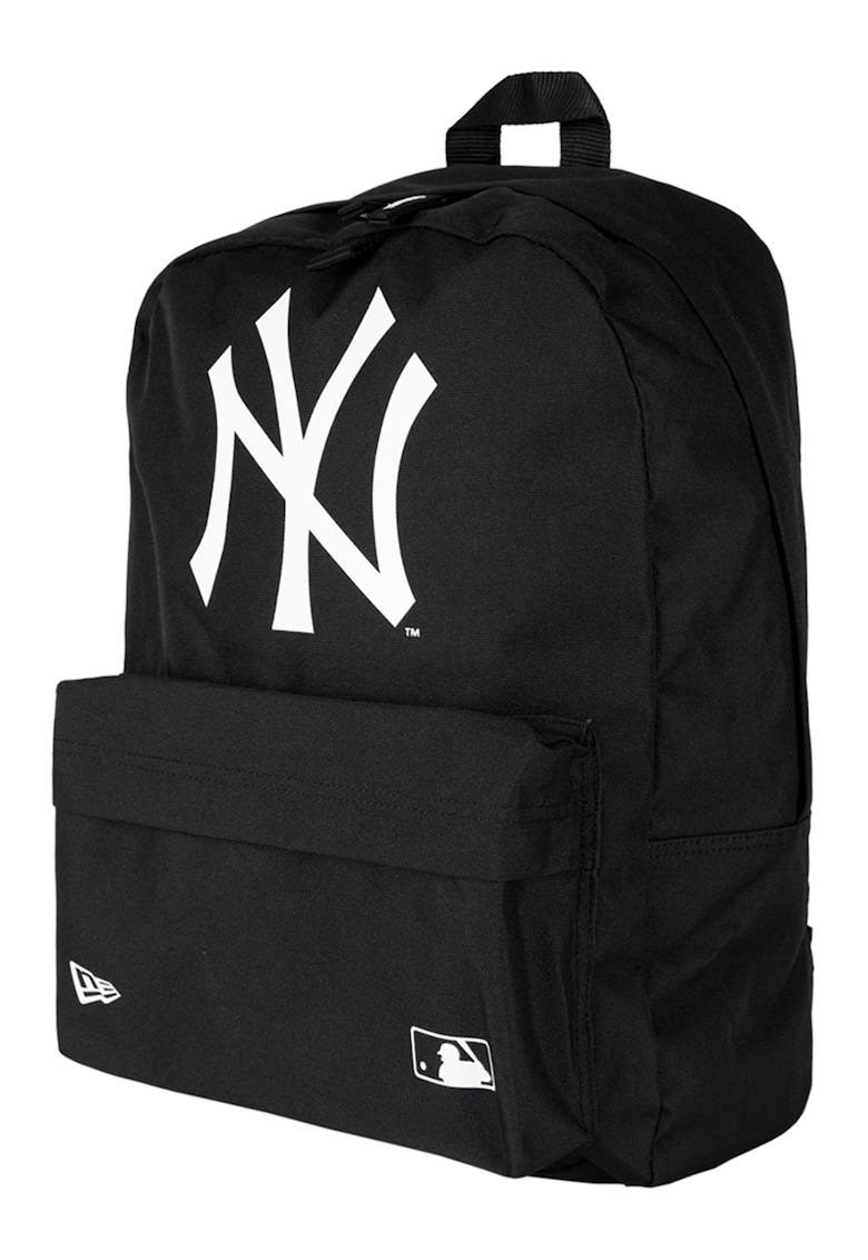 Rucsac unisex cu buzunar frontal Mlb Stadium - Negru - Alb - 36548