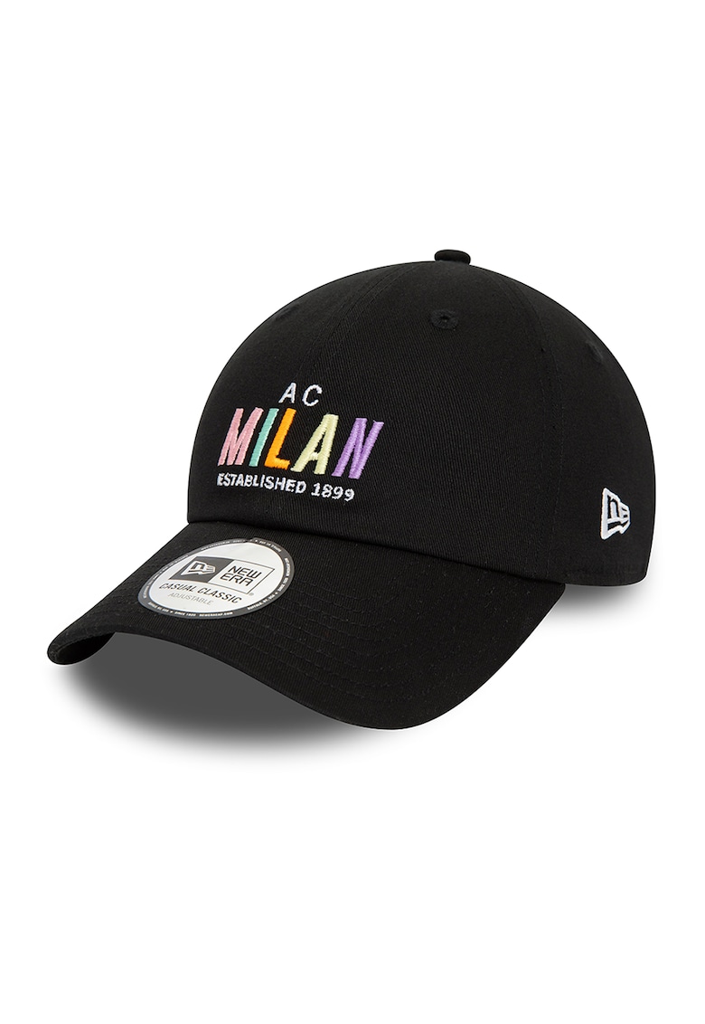 Sapca ajustabila cu broderie AC Milan