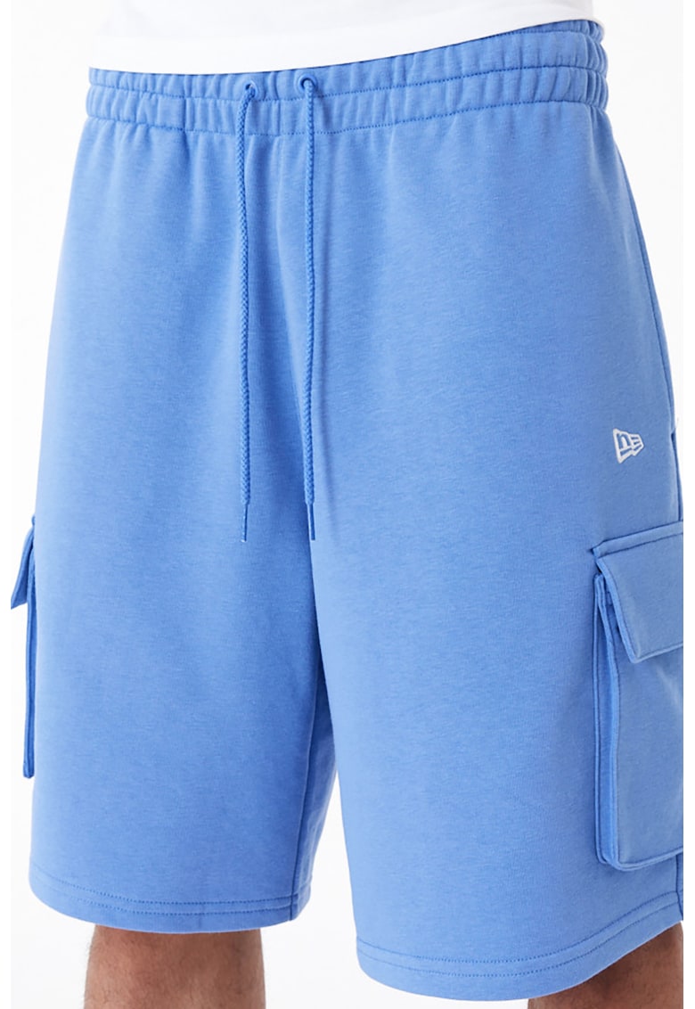 Pantaloni scurti cargo cu snur in talie Essentials