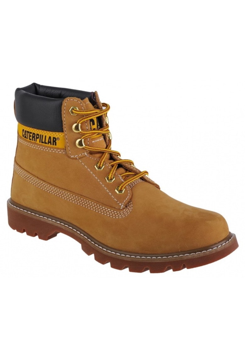 Caterpillar Ghete barbati piele nabuc - maro/negru -