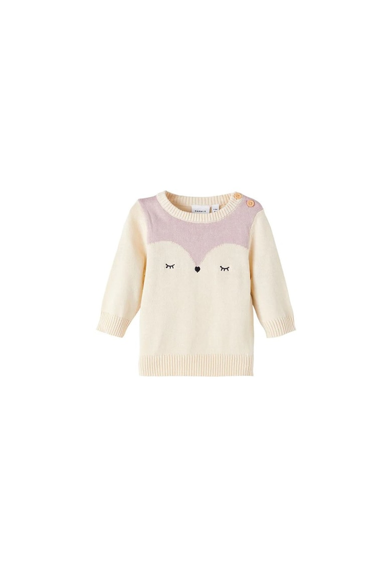 Pulover Ecru Regular fit -  Bej