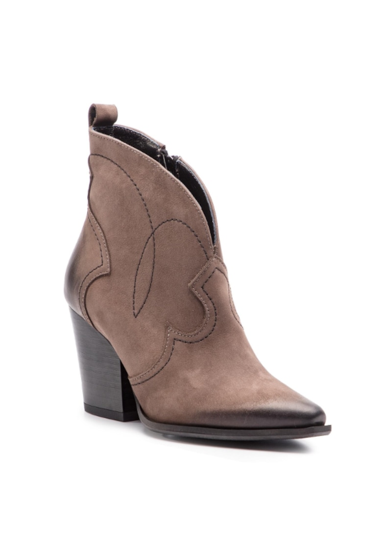 Ghete dama - 201214381 - Maro - Piele naturala/Piele nabuc Ghete dama - 201214381 - Maro - Piele naturala/Piele nabuc