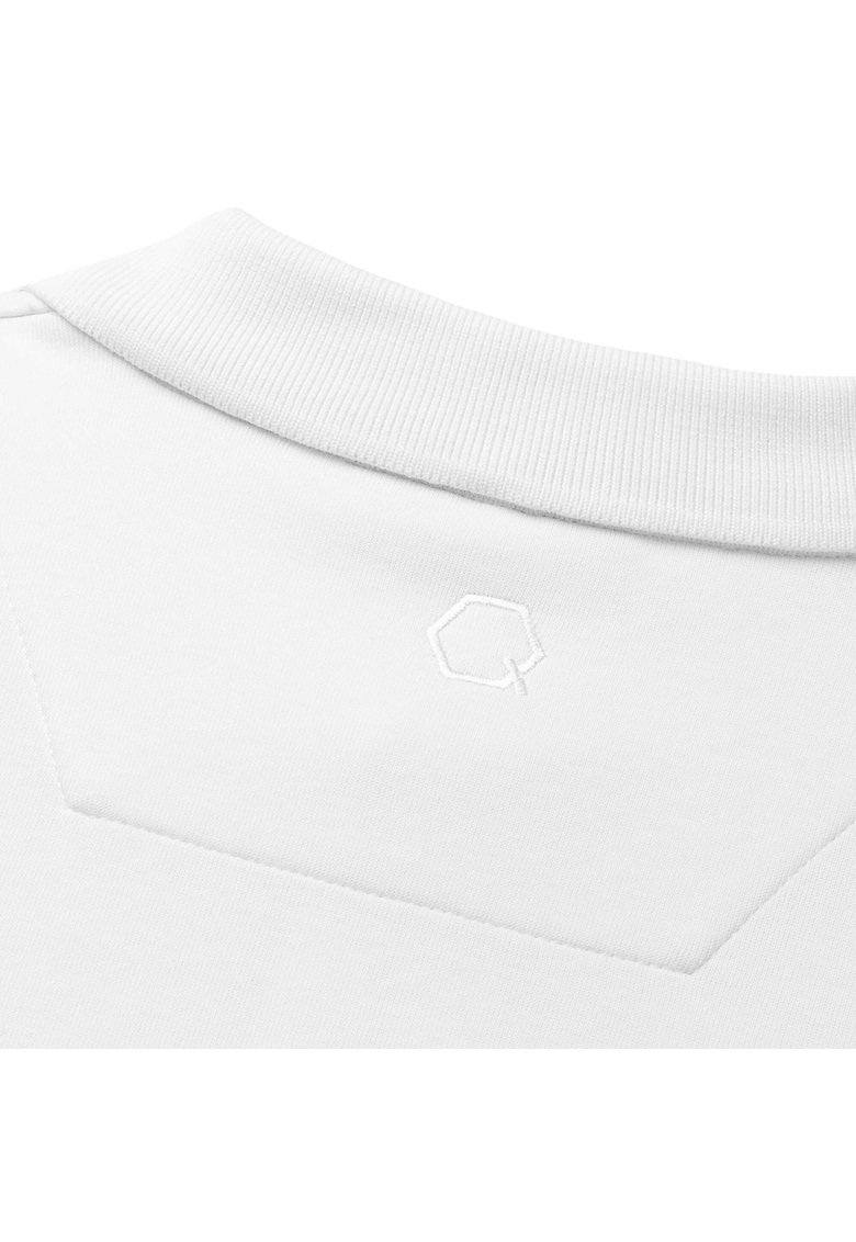 Tricou polo cu fenta cu fermoar