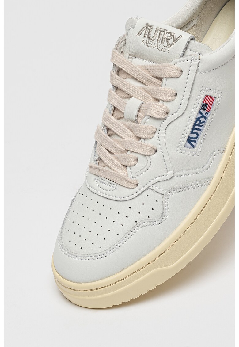 Pantofi sport low-cut de piele