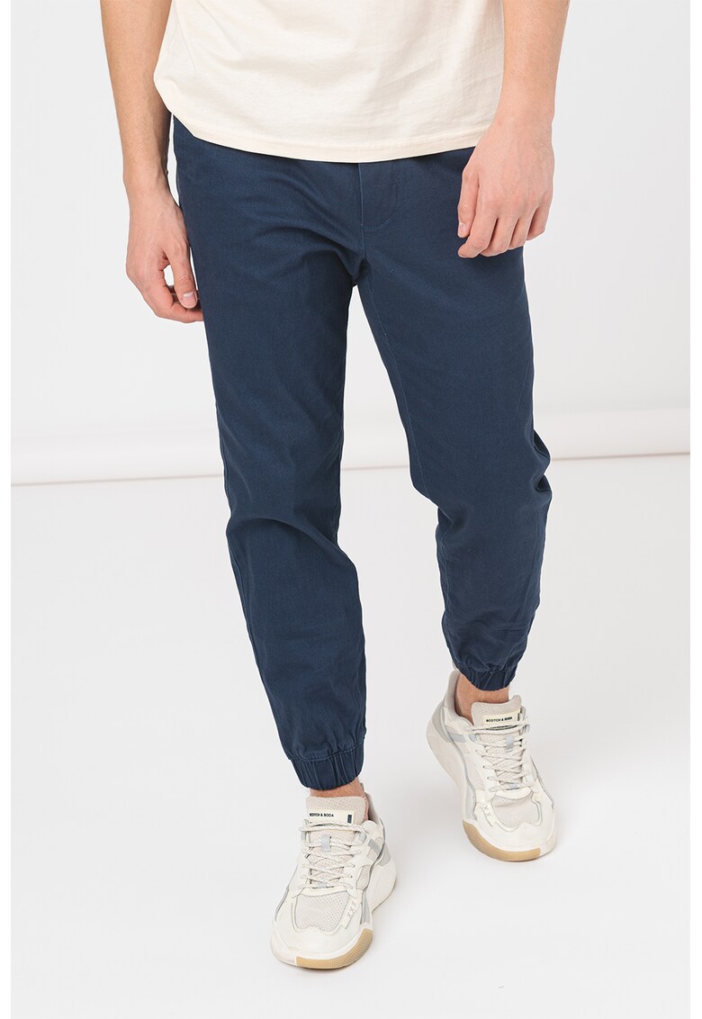 Pantaloni chino cu snur in talie Gordon