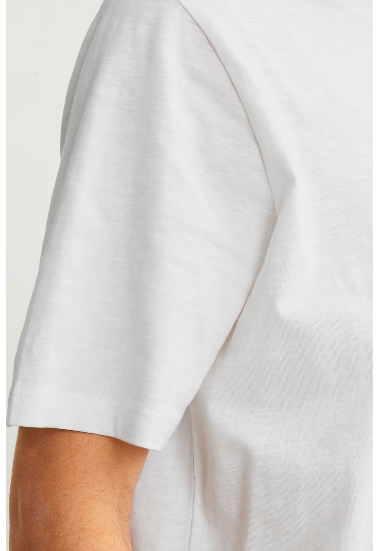 Tricou regular fit cu buzunar pe piept