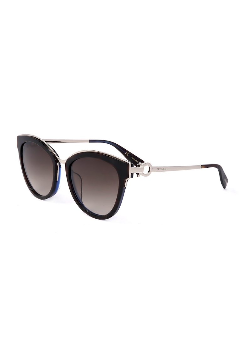 Ochelari de soare cat-eye cu lentile in degrade