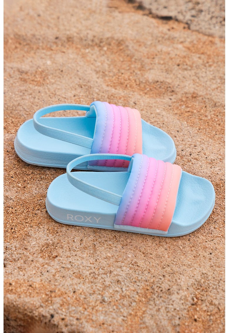 Sandale slingback Slippy - Roz/Albastru deschis