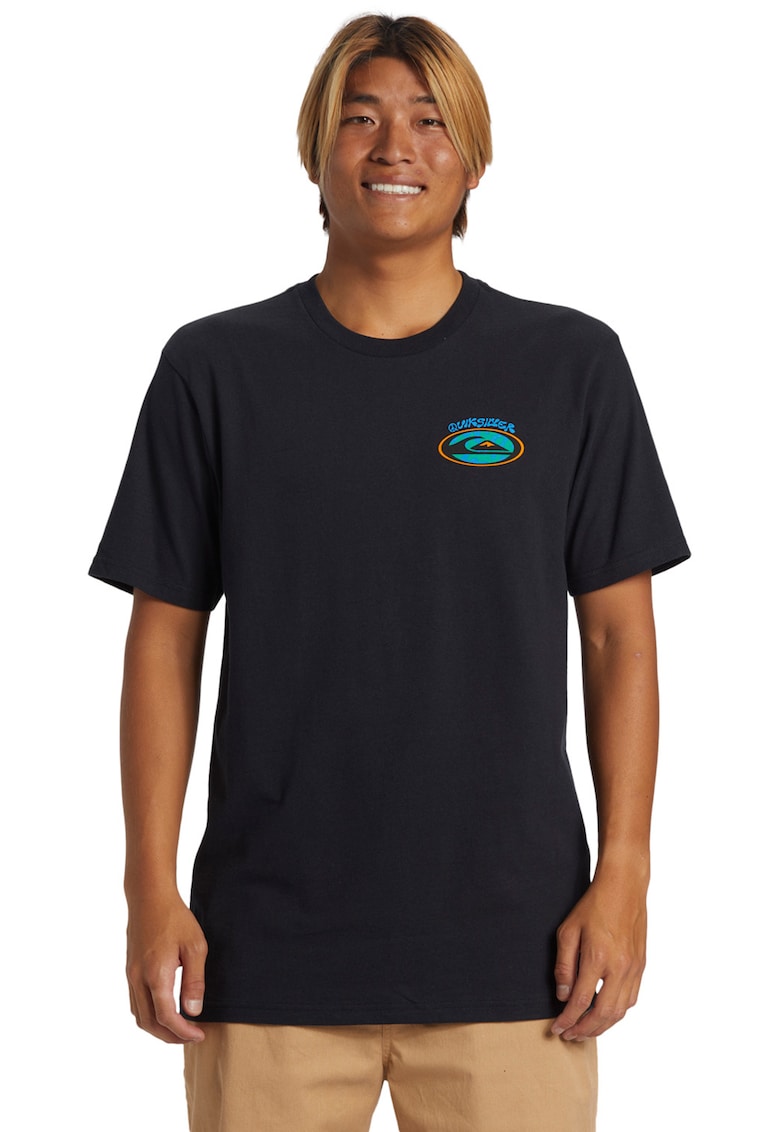 Tricou cu decolteu la baza gatului Stay Peaceful