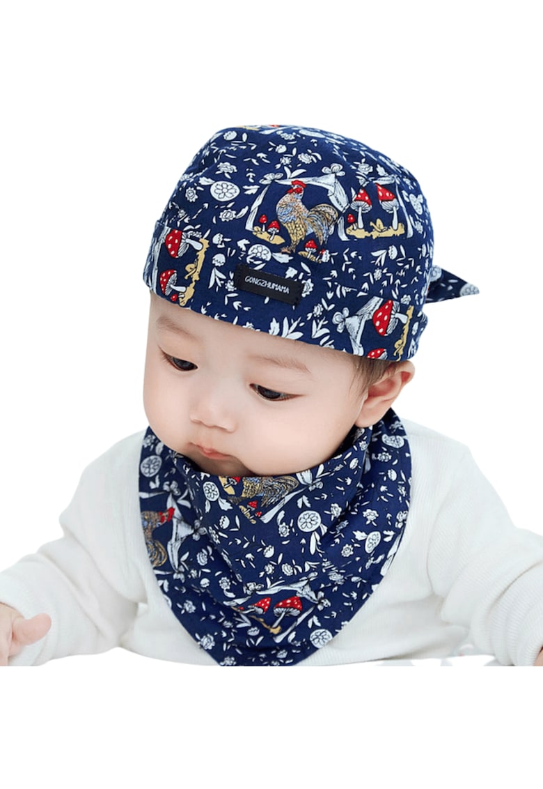 Set baieti bandana si esarfa albastra Pirates Set baieti bandana si esarfa albastra Pirates