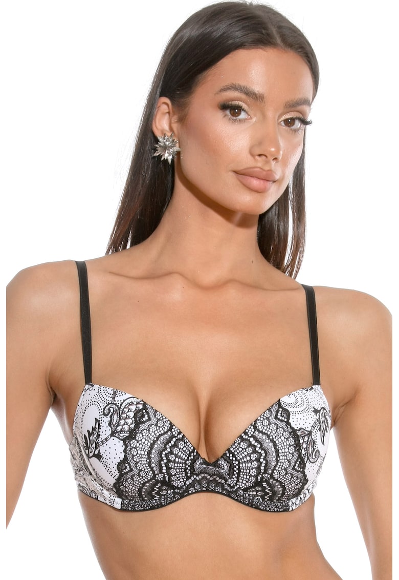 Sutien push-up - BRIGITTE R1609 - Imprimat - Imprimat