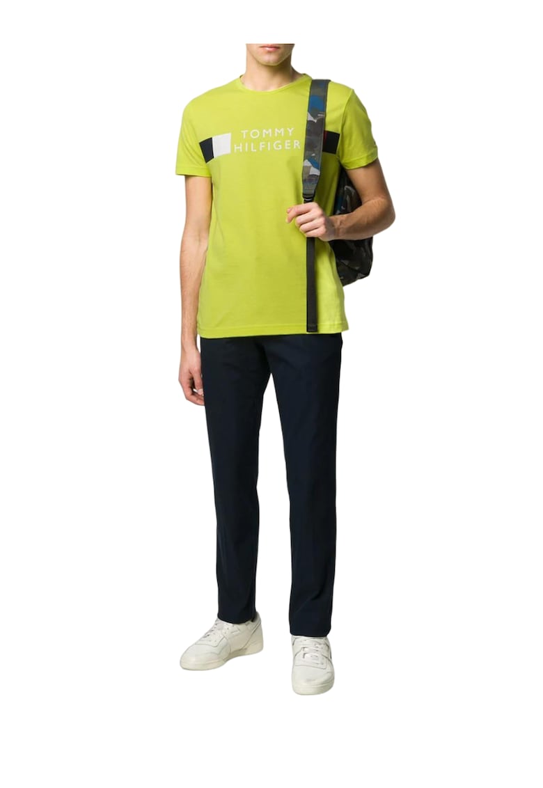 Pantaloni chino conici Flex - Pantaloni chino conici Flex -