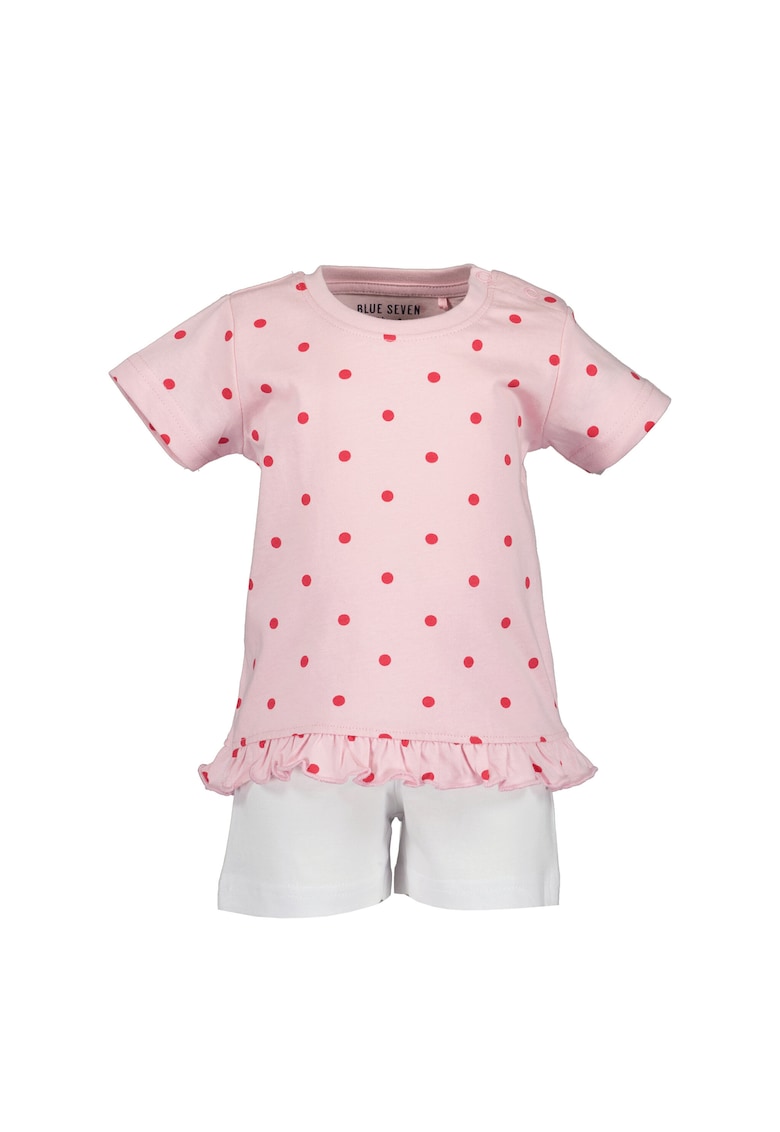 Compleu tricou si pantaloni scurti Fete - 302001576 - Bumbac Compleu tricou si pantaloni scurti Fete - 302001576 - Bumbac