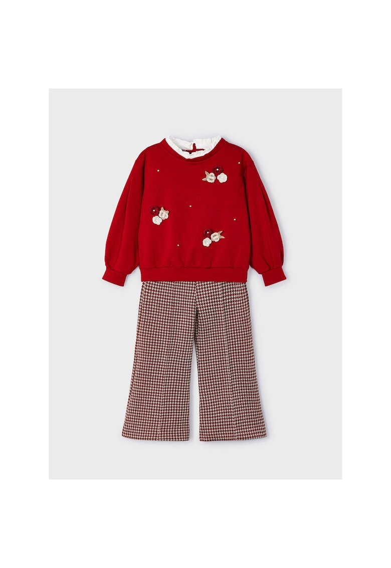 Compleu bluza si pantaloni Fete - 303274344 - Viscoza Compleu bluza si pantaloni Fete - 303274344 - Viscoza