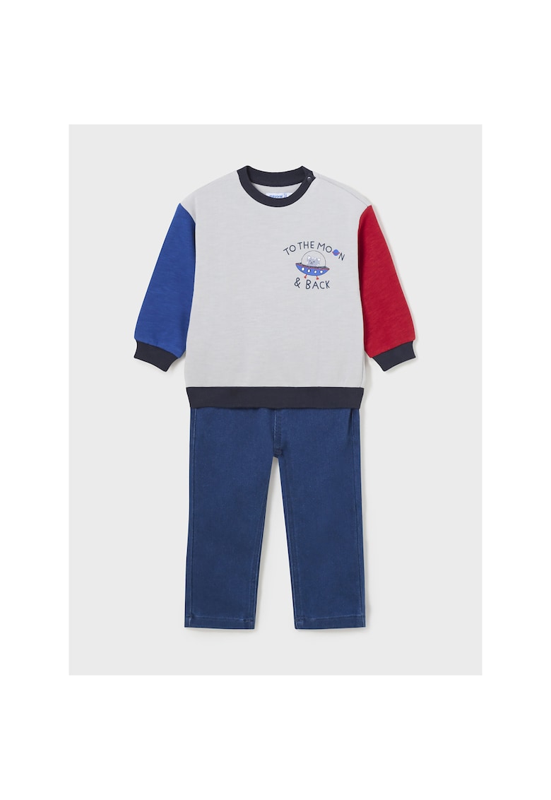 Compleu bluza si pantaloni Baieti - 303254162 - Poliester Compleu bluza si pantaloni Baieti - 303254162 - Poliester