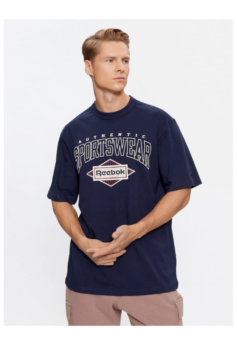 Tricou barbati - 302536740 - Bumbac - Bleumarin