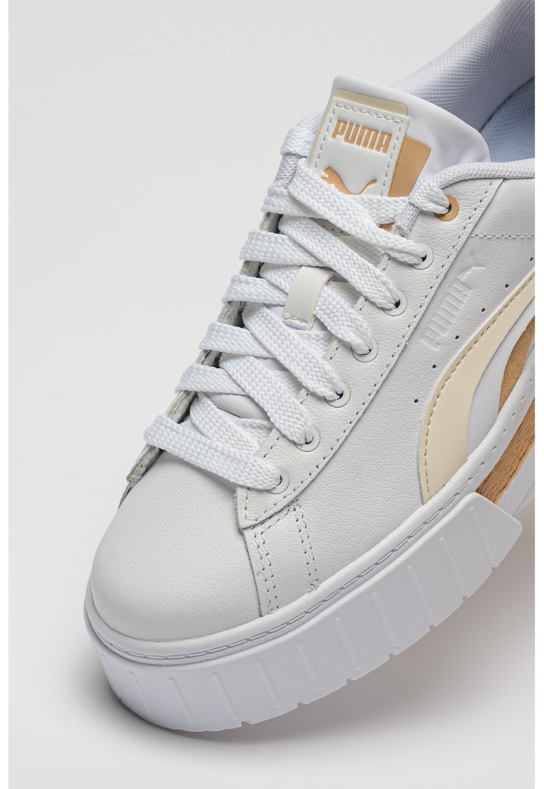 Pantofi sport flatform de piele Mayze