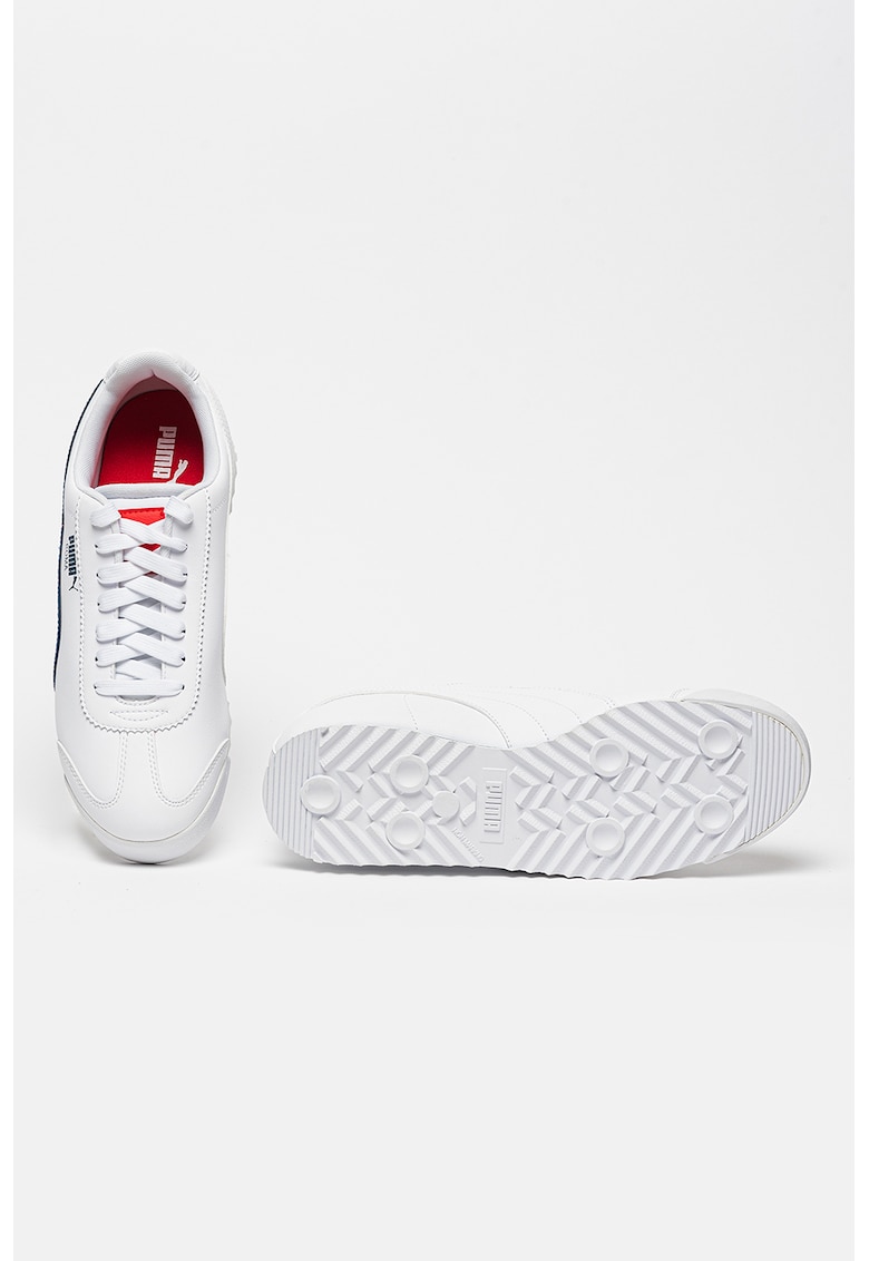 Pantofi sport low cut din piele ecologica