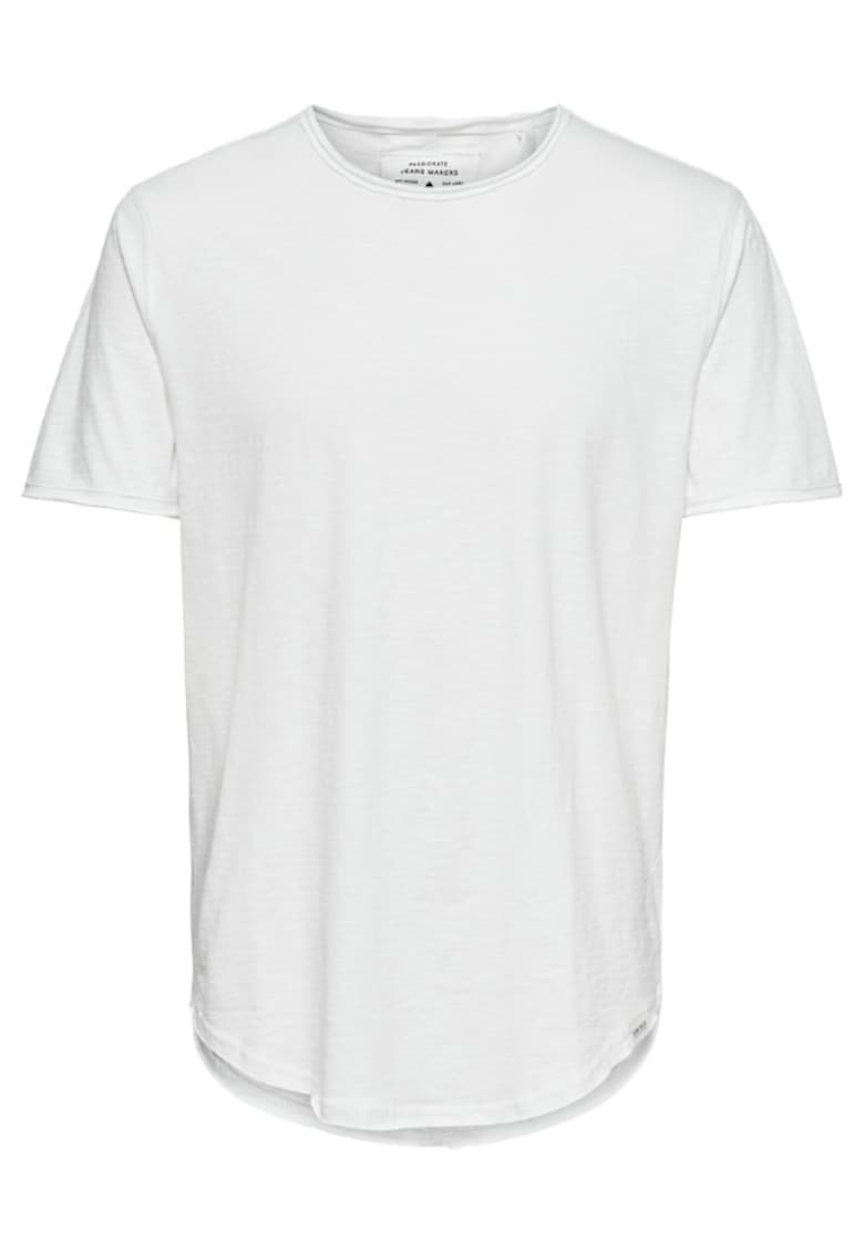 Tricou barbati - 208500425 - Bumbac - Alb