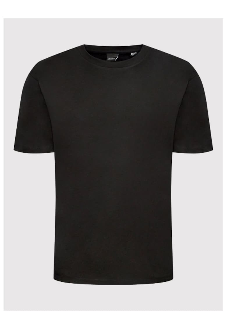 Tricou barbati - 209457759 - Bumbac - Negru