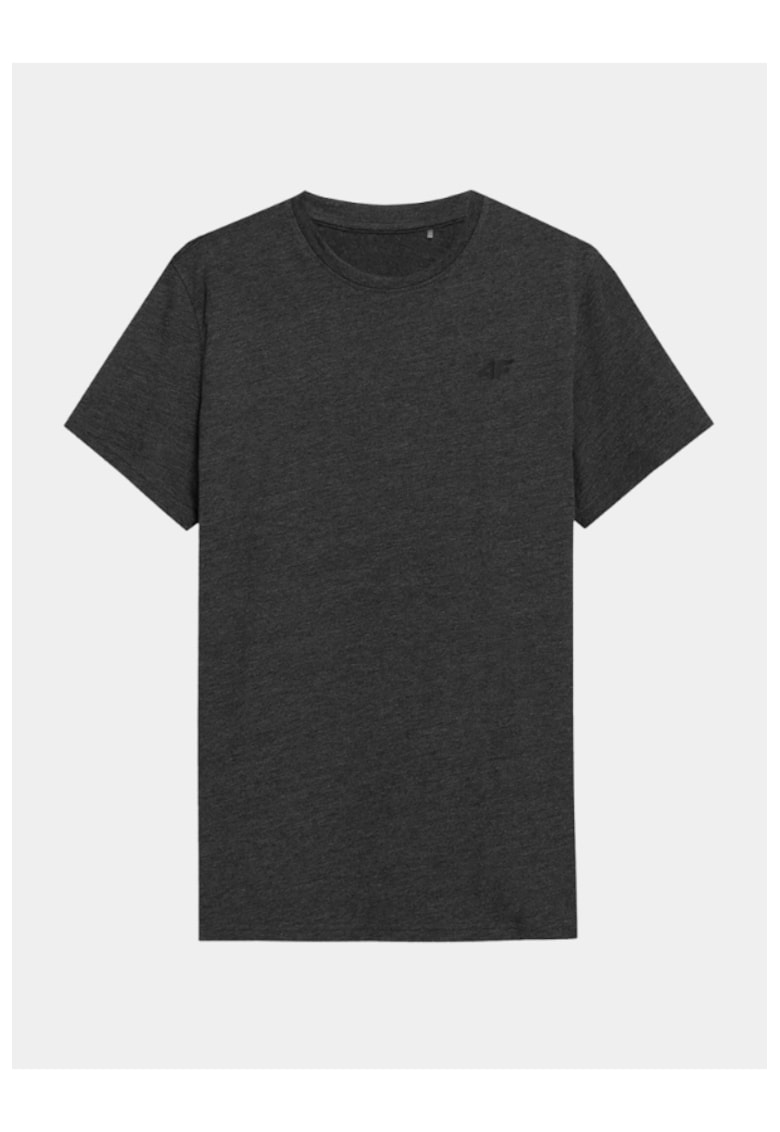 Tricou barbati - 302882366 - Bumbac - Gri