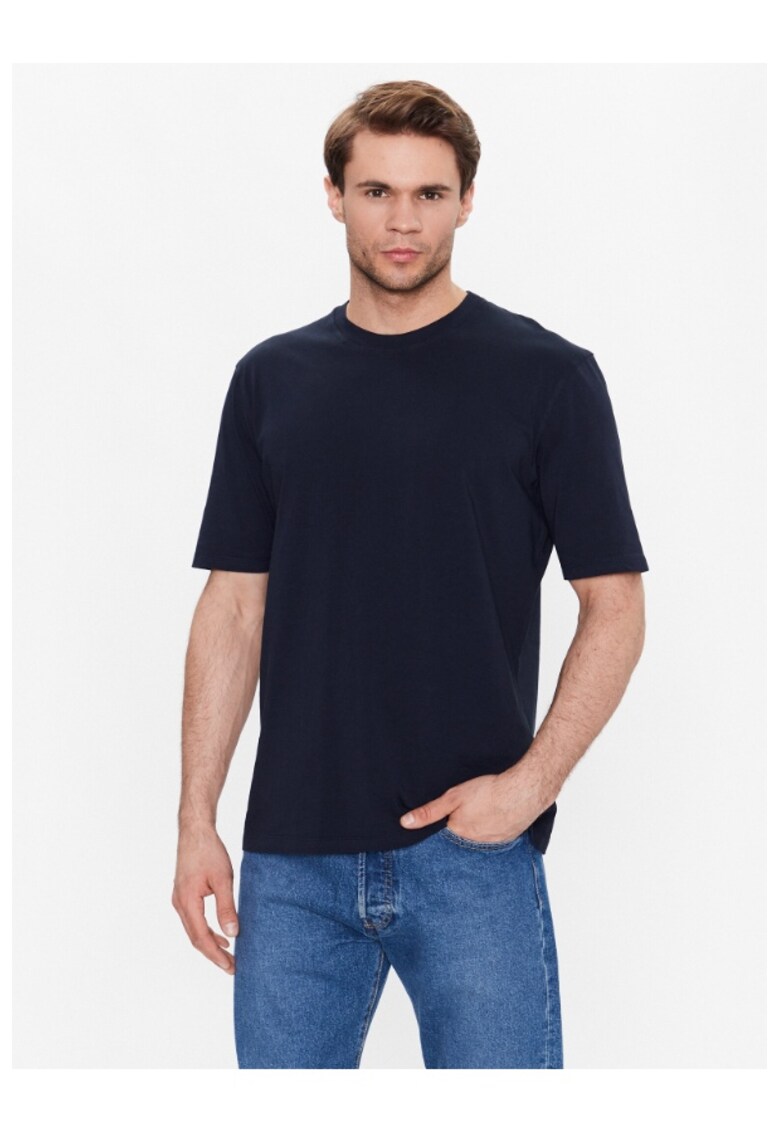 Tricou barbati - 301724544 - Bumbac - Bleumarin