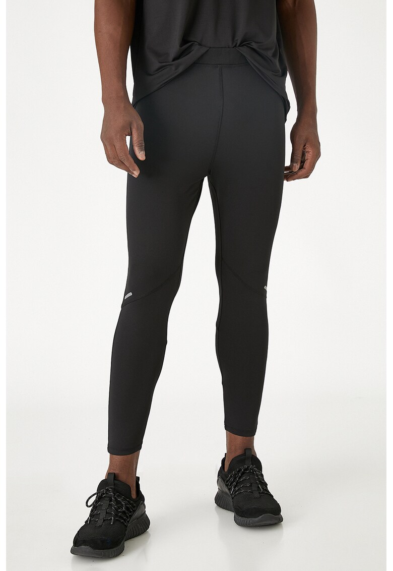 Blugi crop cu talie inalta