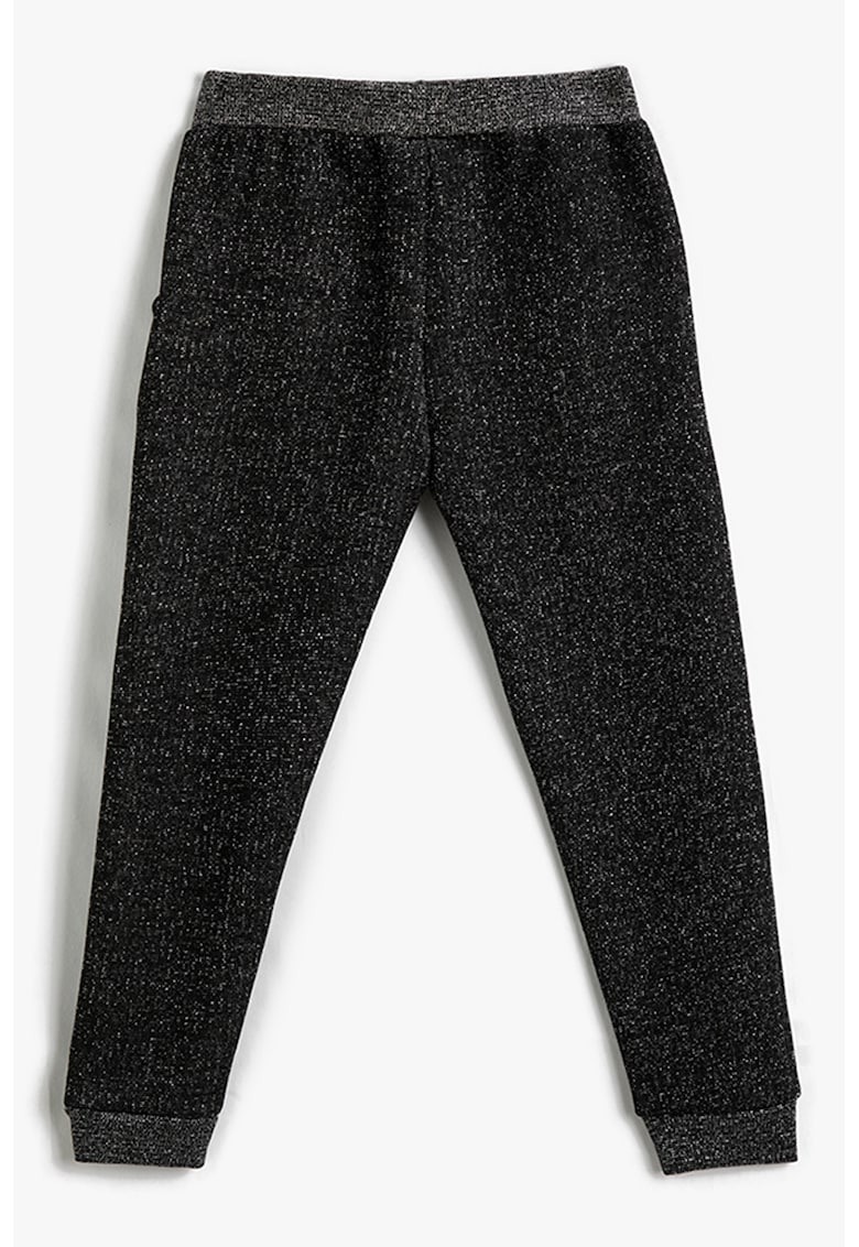 Pantaloni de trening cu aspect stralucitor